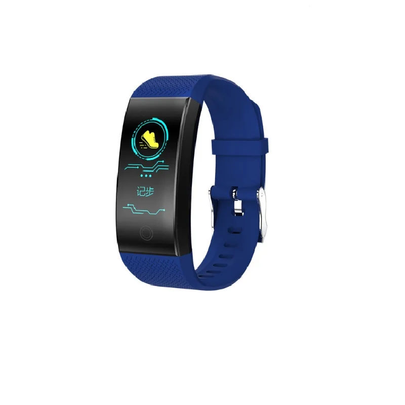 Stepfly  QW18 Smart Bracelet  Heart Rate Monitor blood pressure oxygen Wristband Activity Tracker IP68 Waterproof FitnessTracker