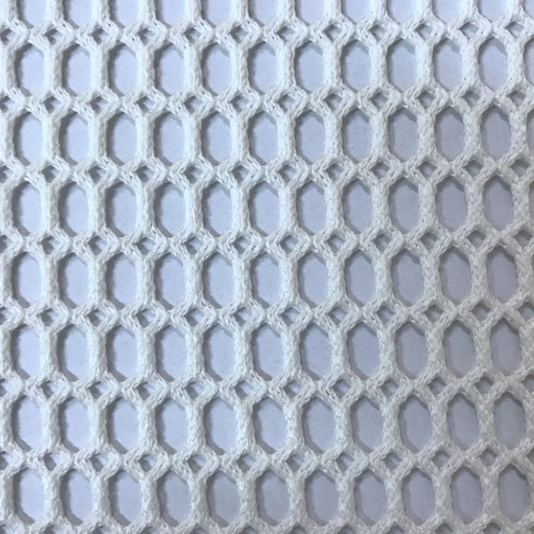 
China safe quick dry 100 polyester 3d spacer mesh fabric for laundry bag 
