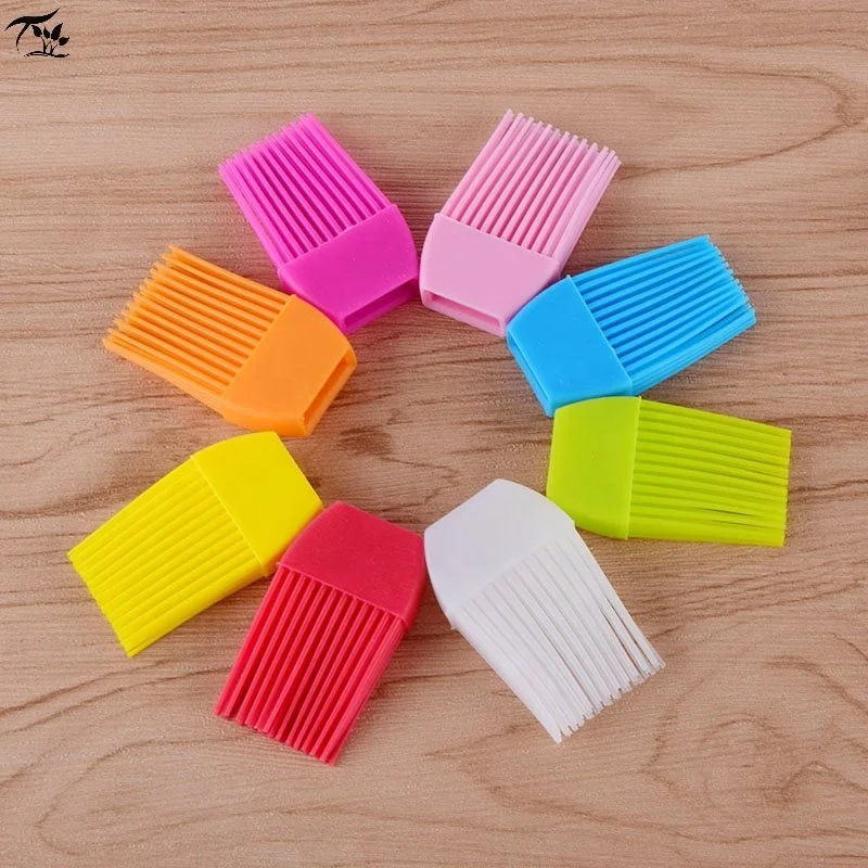 
Cooking Silicone Oil Basting Brush Easily Cleaned Non-stick Silicone Brush for Baking 