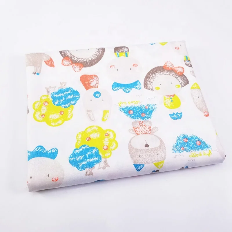 40s Cotton Twill  fabric custom Printed Cotton Sheet Fabric for Sewing Patchwork cloth sheet Material