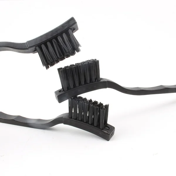 Antistatic  ESD crank Brush PCB Cleaning Black Plastic anti static brush esd