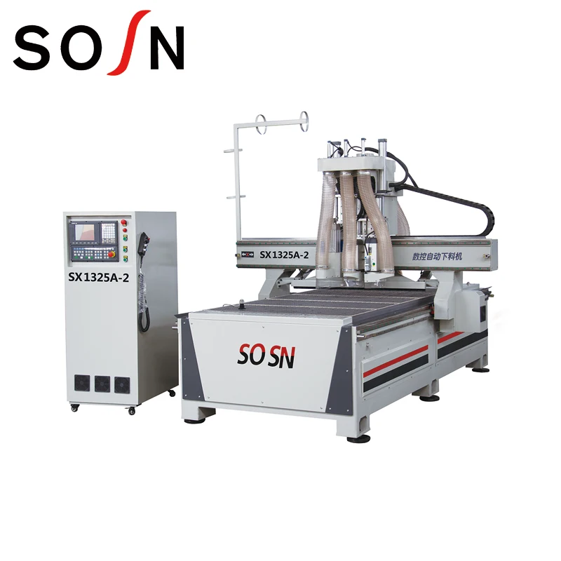 SXA1325P-2 best quality servo wood cutting cnc high z axis woodworking machine