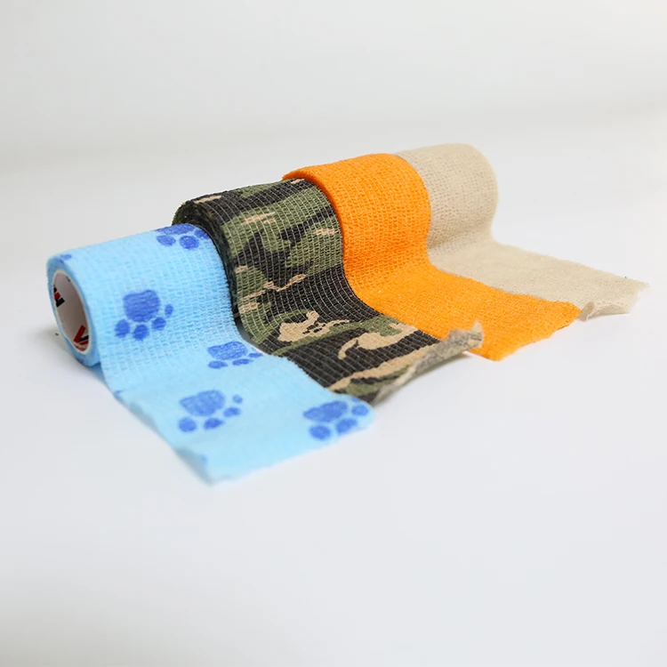 
High Quality Cheapest Price Colorful Medical Adhesive Elastic Non Woven Bandage With Ce 