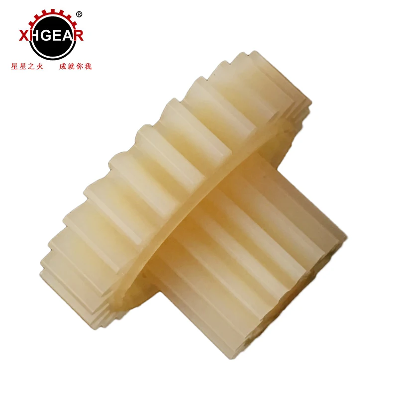 Custom design transmission plastics spur gear wheel nylon plastic parts
