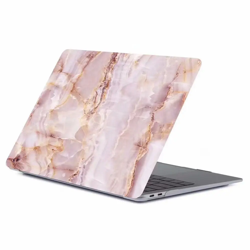 For Macbook Air 13 inch Mable Pattern Plastic Cases Cover for Macbook Pro 13 14 15 inch