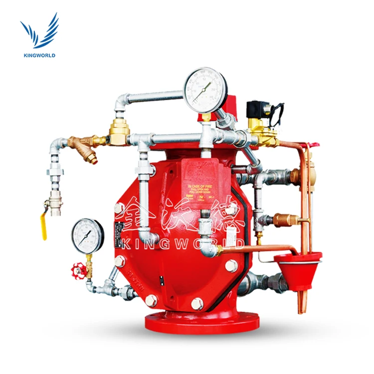 FM DV-5 Sprinkler System Wet Deluge Valve with Trim