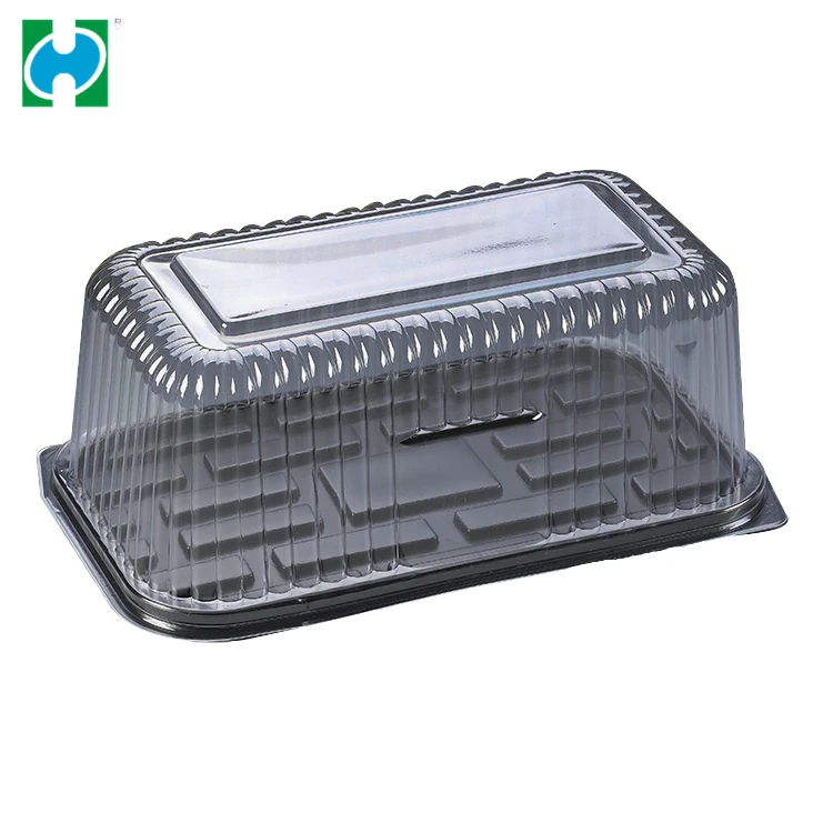 Оптовая продажа БОПС Круглый Торт пластиковая упаковка коробка для хранения с крышкой