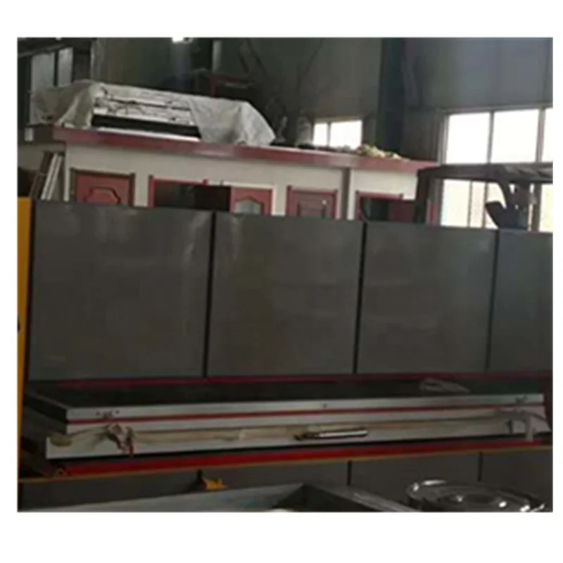 PVC film laminating machine on the door MDF panel vacuum membrane press machine 079