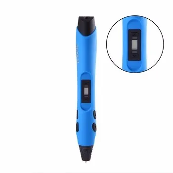 Высокое качество рисунок 3D робот Art Pen синий красный с пополнением