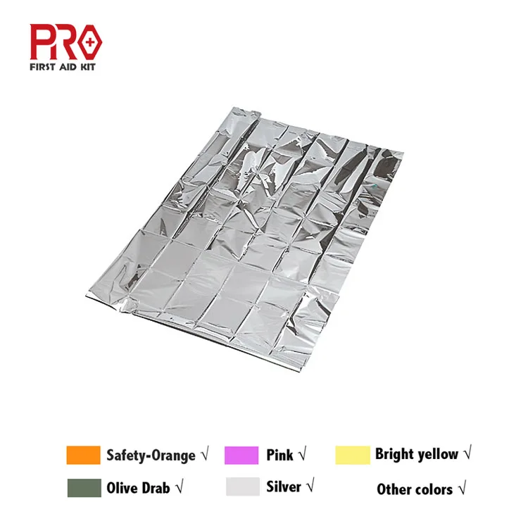 Multifunction Survival Light weighted Blanket Rescue Mylar Space Reflective Insulation Emergency Blanket
