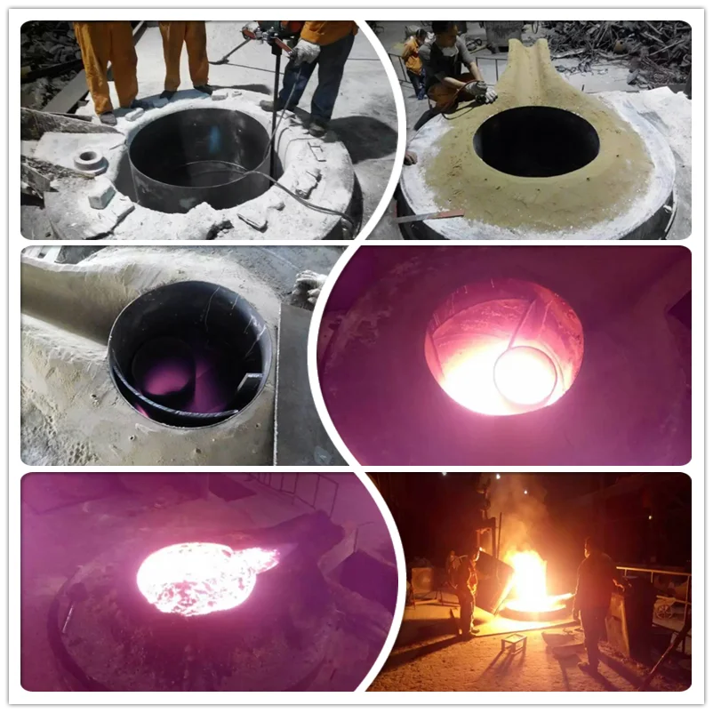 
Basic Induction Furnace Refractories Material 