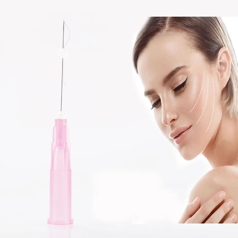 
2020 Hot Face Pdo Screw Thread Lift Mono Screw 29g 38mm For Wrinkles On Face Forehead And Neck 