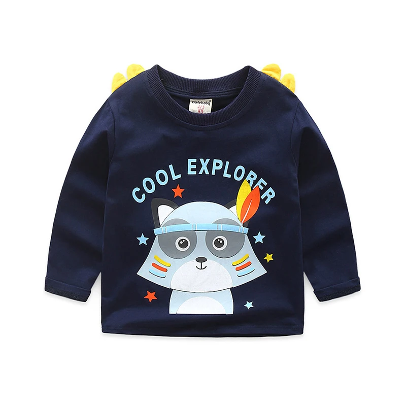 
Фабричная детская модная красочная футболка с длинным рукавом, Детская рубашка, Свитшот alsy025 