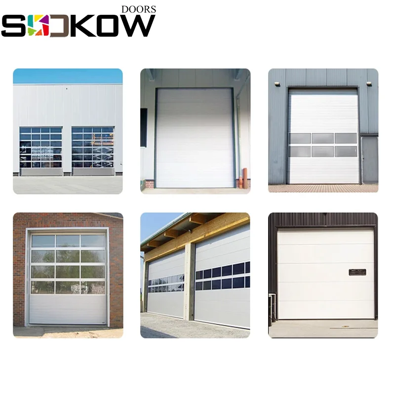 china supplier remote roll up door industrial security gate iron door