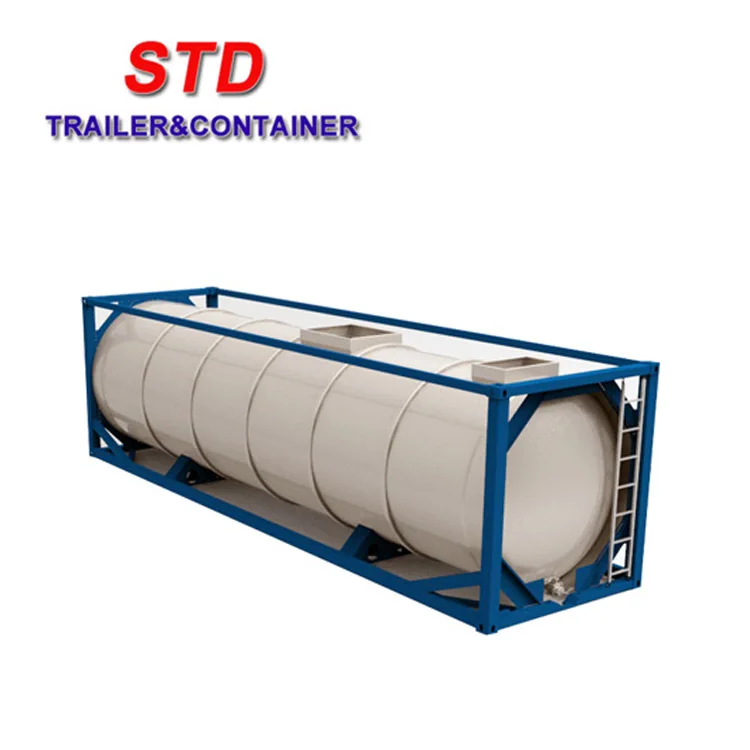 40 feet coconuts tank container with heating system