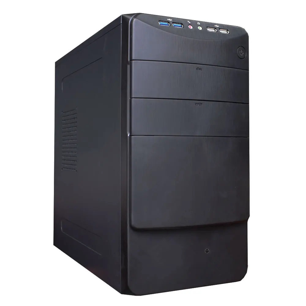 Hot Selling Free Sample desktop cpu tower pc case with Alarm Speaker Air duct Screwless