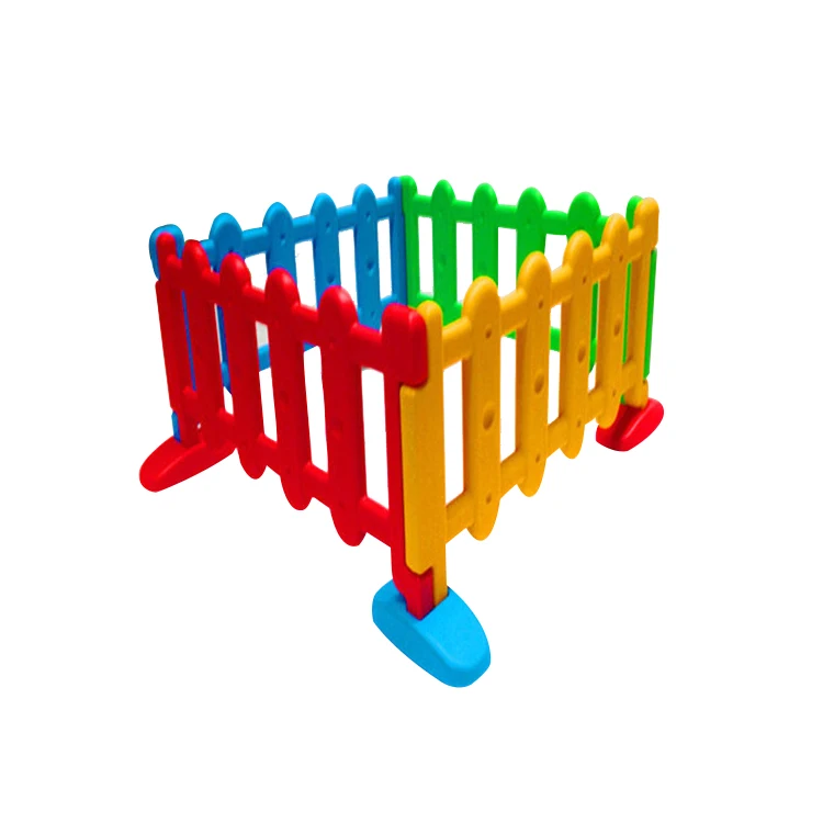 Оптовая продажа роскошный разноцветный детский манеж для улицы и помещения пластиковый забор