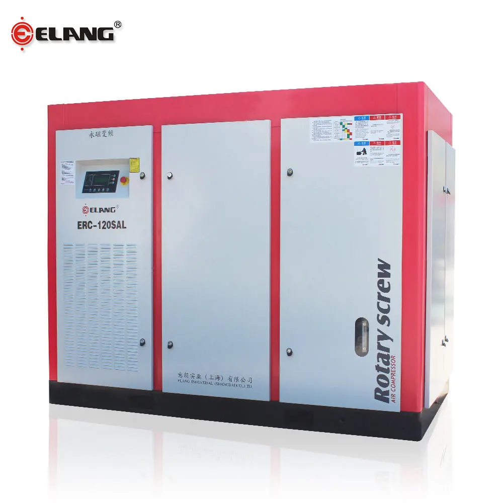 90kw 120hp PM преобразователь частоты винтовой воздушный компрессор