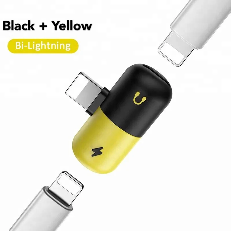  Shenzhen Factory 2 в 1 Мини адаптер форме таблетки для iPhone