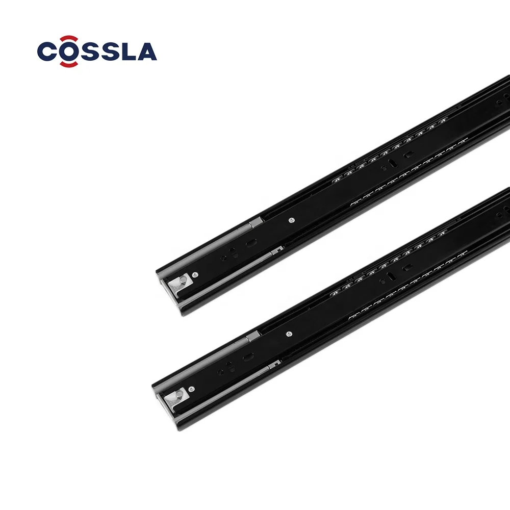 
Kitchen Cabinet High Quality Ball Bearing Drawer Slides Soft Closing Telescopic Drawer Slide 