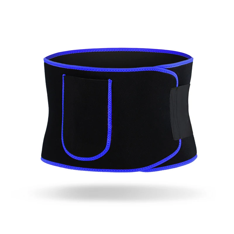 Low MOQ 6 Color Ready Stock Waist Tummy Trimmer With Phone Pocket Sweat Band Body Shaper Belt Wrap Fat Burn Slim Exercise