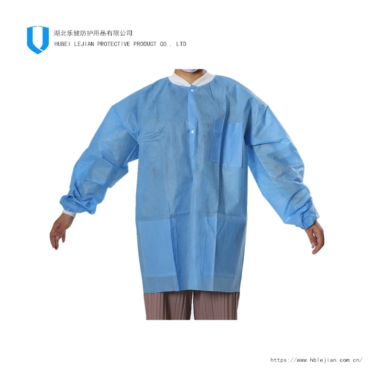 
Disposable Lab Coat For Medical Hospital Uniforms Doctor Gown Jackets 