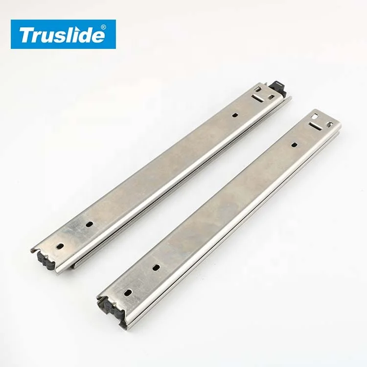 Light Duty 25KG Ball Bearing Stainless Steel  Light Duty Industrial Slide Rail