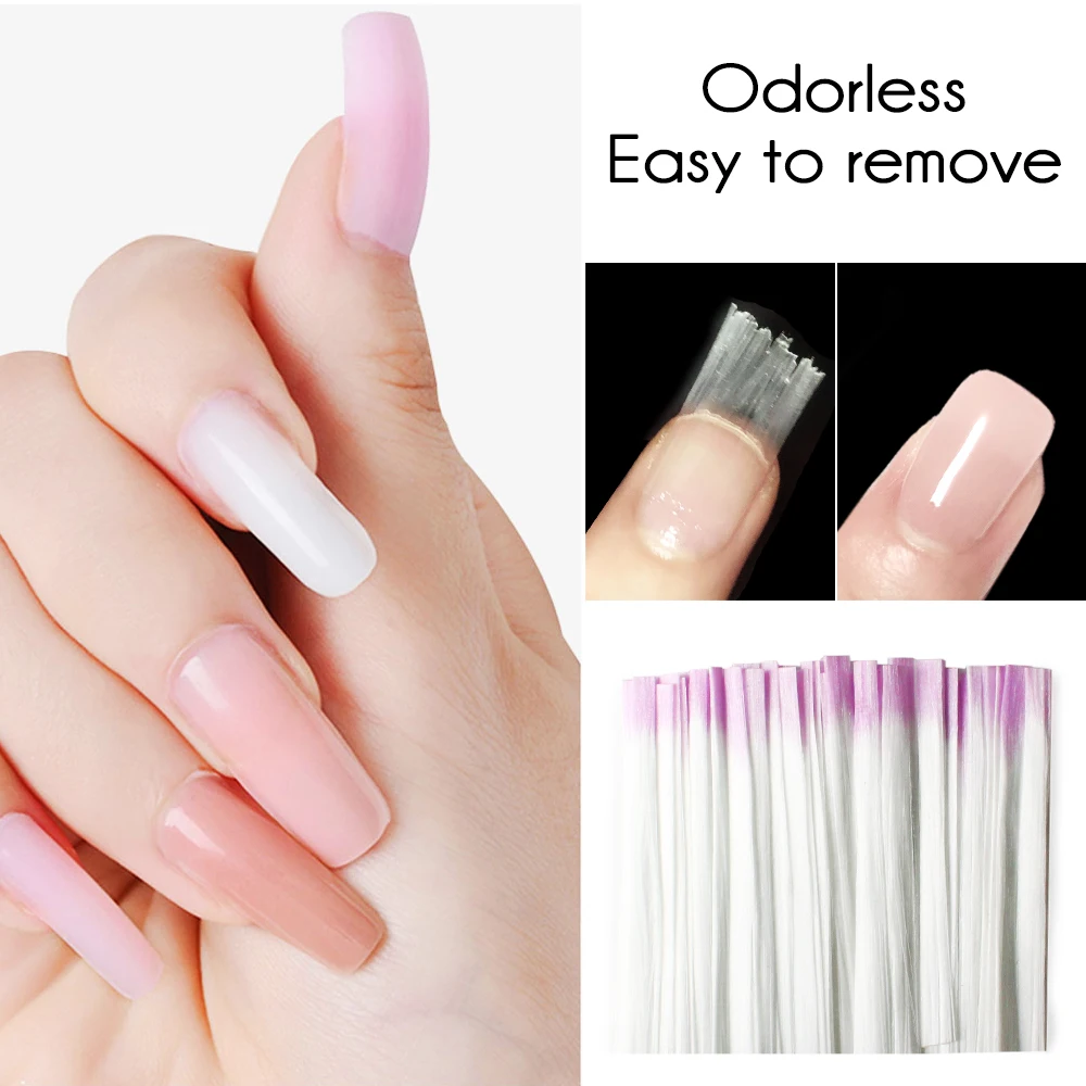 Nail Extension uv/led fiberglass nail extension for Nail Salon