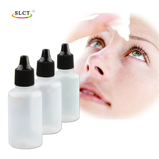 30 мл объем пластик Глаз падение полимера пустые флаконы