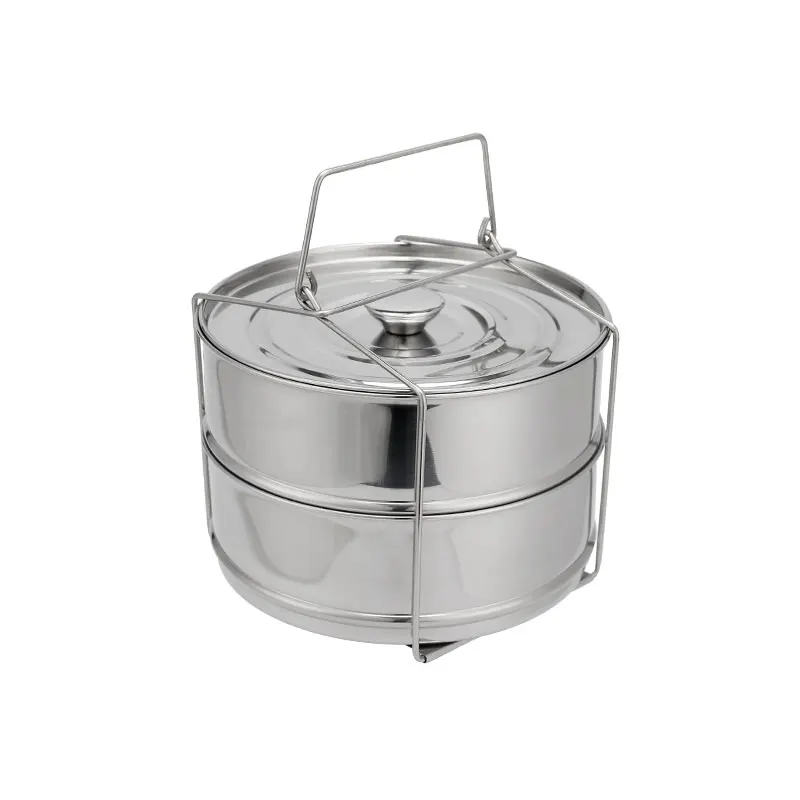 Stackable Steamer Insert Pans For Pot Accessories Pressure Cooker Insert Stackable Pans Steamer for Cooking