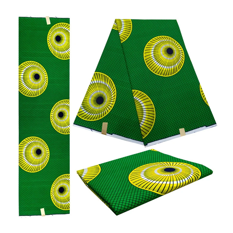 cotton printed fabric wax pagne africain  fabric