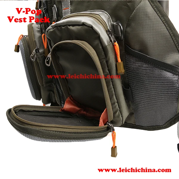 Excellent waterproof fly fishing tackle vest backpack