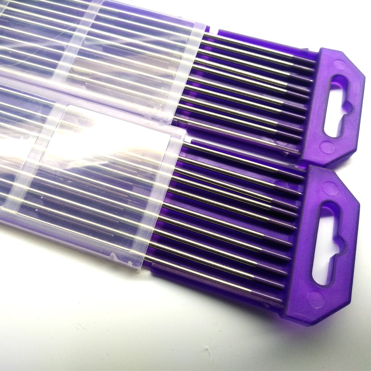 Argon Welding Tungsten Needle 2.4mm x 175mm (Purple, E3)10Pcs / Pack For Welding Machine