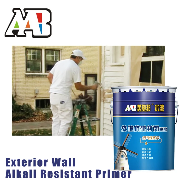 
AAB Exterior outdoor wall alkali resistant warehouse prices floor primer latex paint 