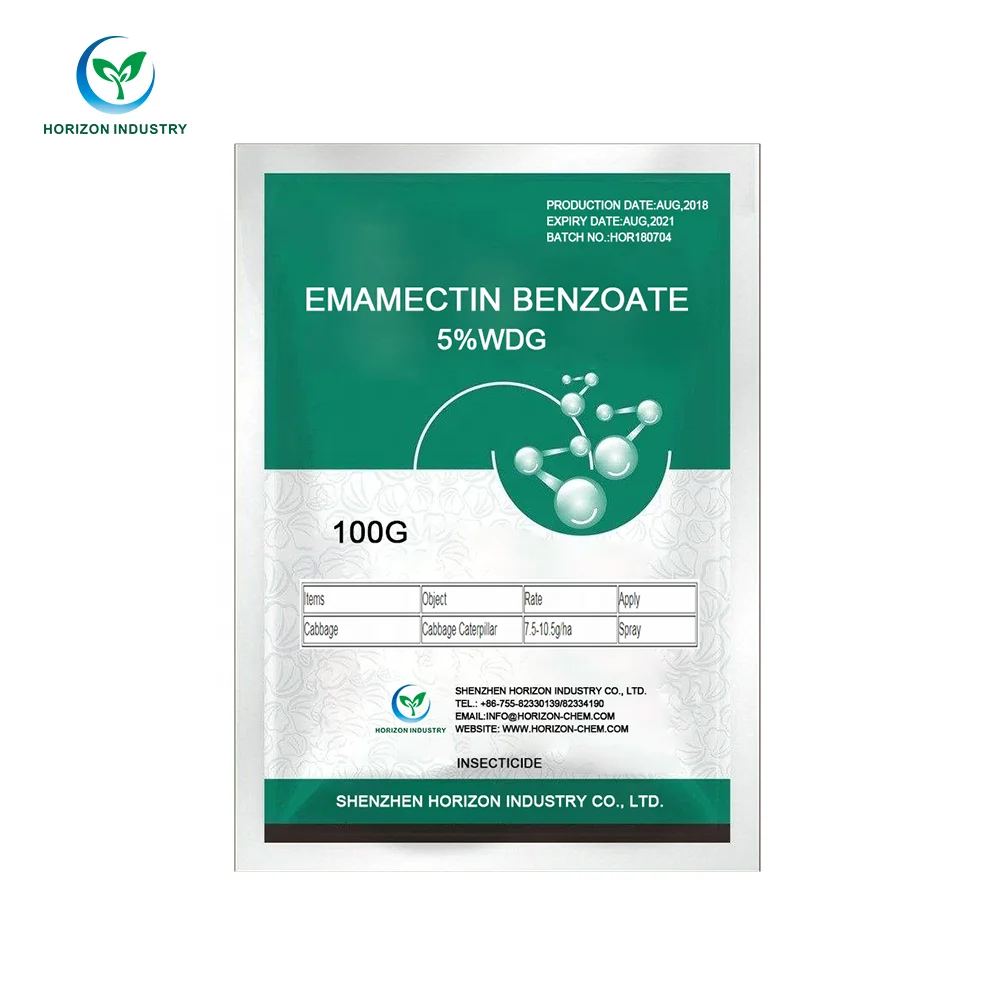 New Insecticide Emamectin Benzoate Pesticide Insect Price 30% 10% 5.7% WDG 5% SG Emamectin Benzoate