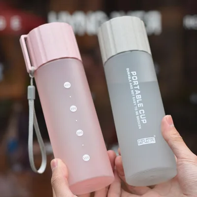 
New Style Portable Kids Plastic Water Bottle With Handle Plastic Kids Water Bottle 