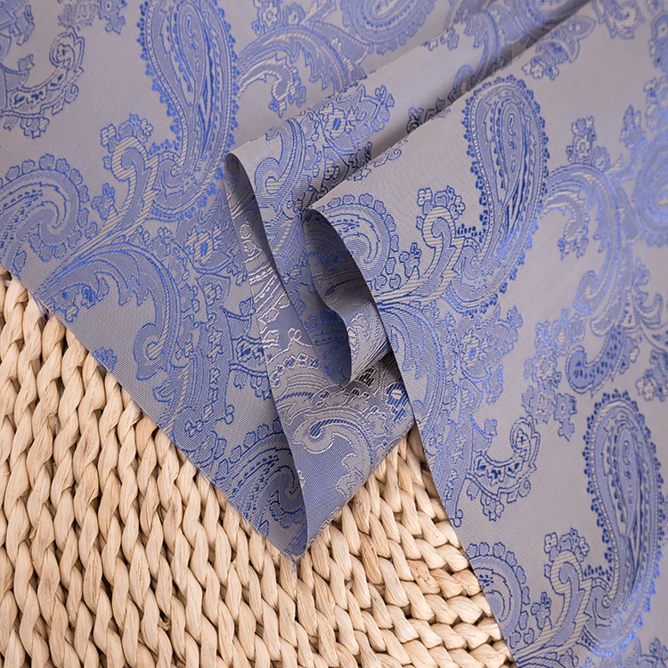 China supplier factory price wholesale polyester viscose jacquard lining fabric textile customer  logo woven suit lining