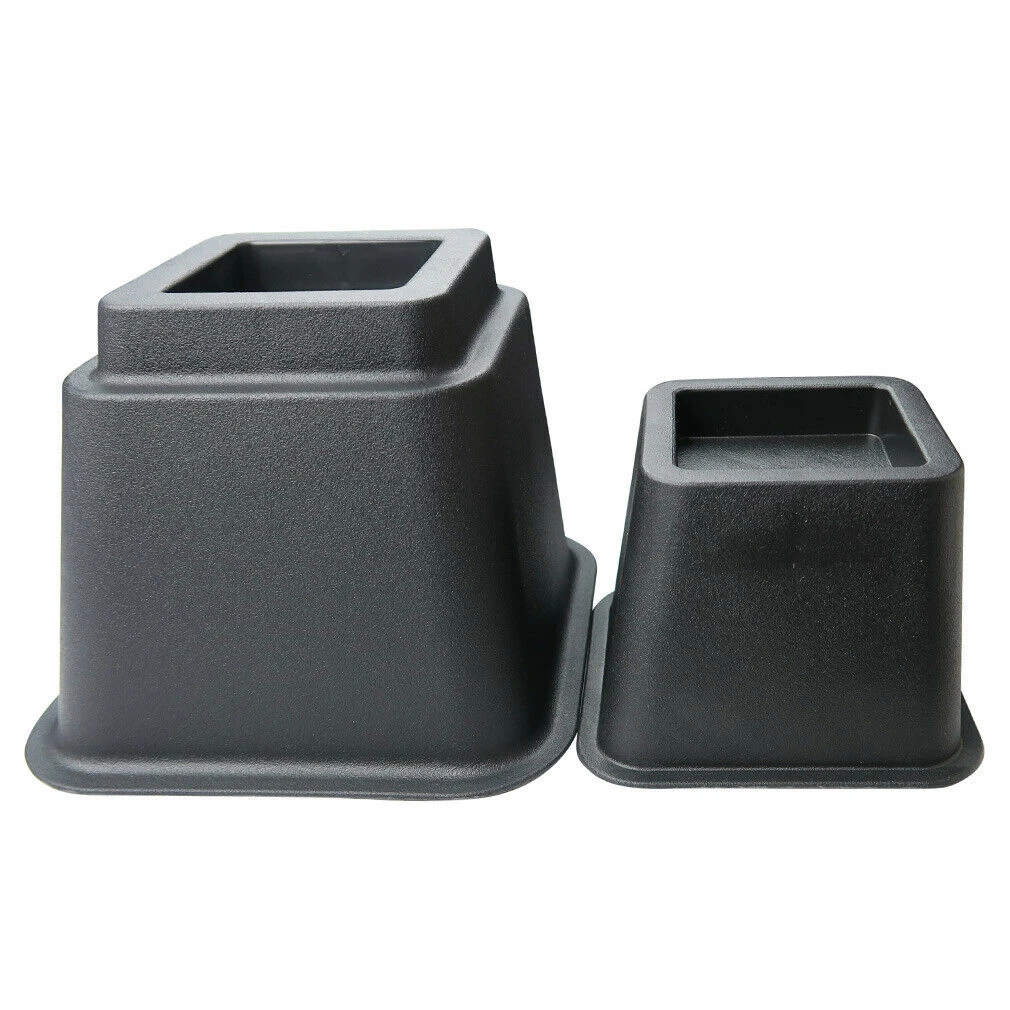 Подставки для кровати/мебели-штабелируемые-Heavy Duty-3,5 или 8 дюймов Rise-набор из 4, 8