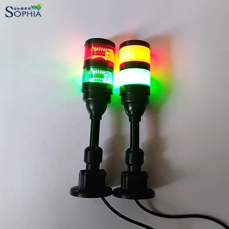 high visible IP67 waterproof  Red Green Led Signal Tower Light buzzer light