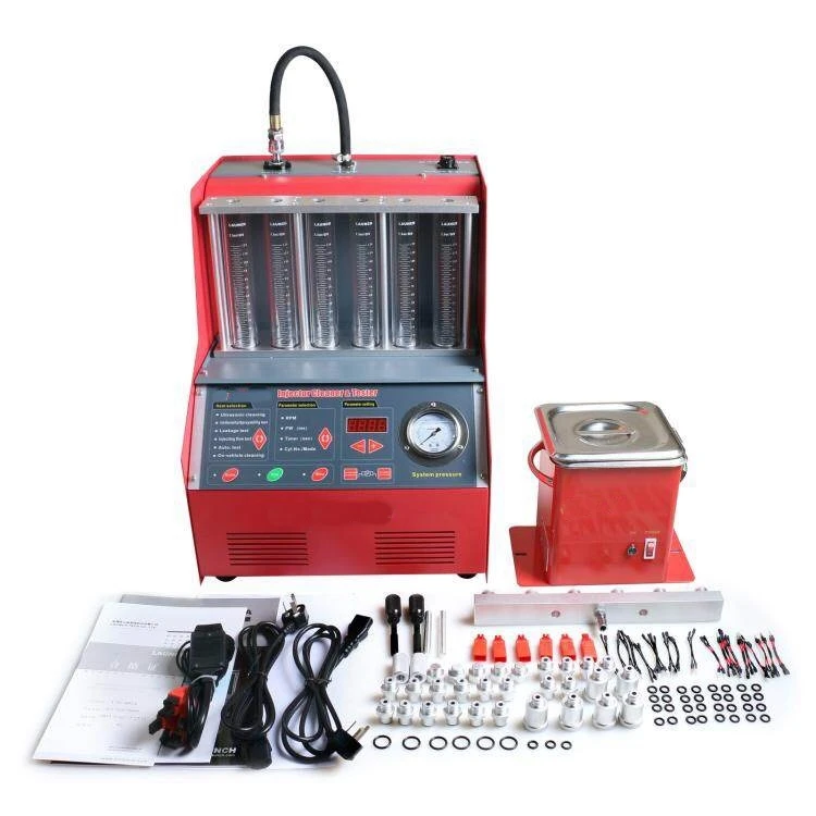 Auto Petrol Gasoline Fuel Injector Cleaning Machine Cleaner Injector Tester