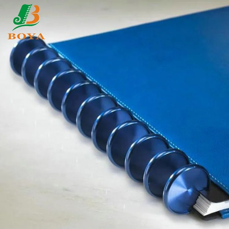 Customized High Quality Electroplating Steel 24mm Binding Disc for  Planner Journal Notebook