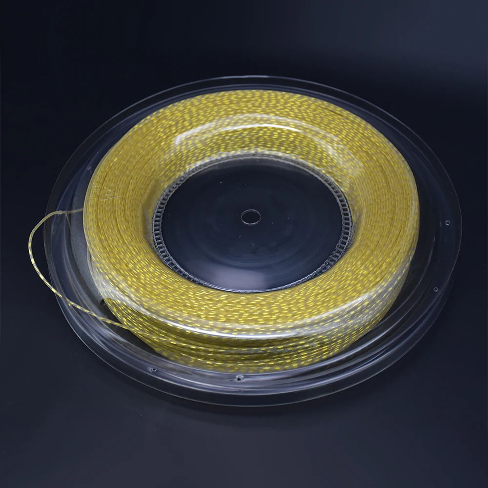 Gold 1.35mm 200m Reel Nylon Tennis String Monofilament