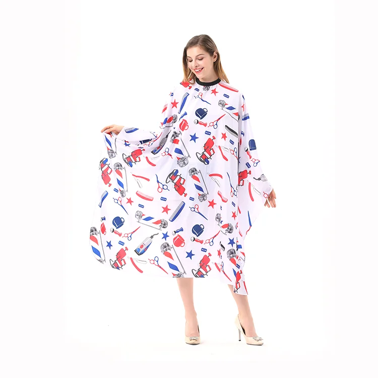 
hot factory professional bareber sale polyester cutting capes 