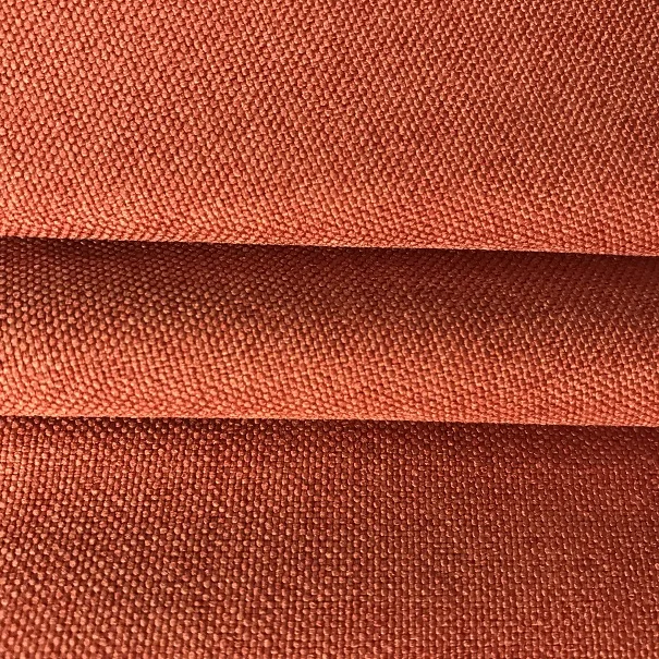 
Low MOQ 33 colors 260gsm 100 percent polyester soft faux linen tablecloth fabric 