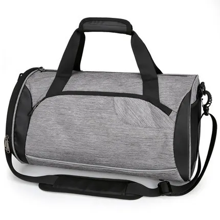 New design custom printed travel sports duffel bag gym bag for men