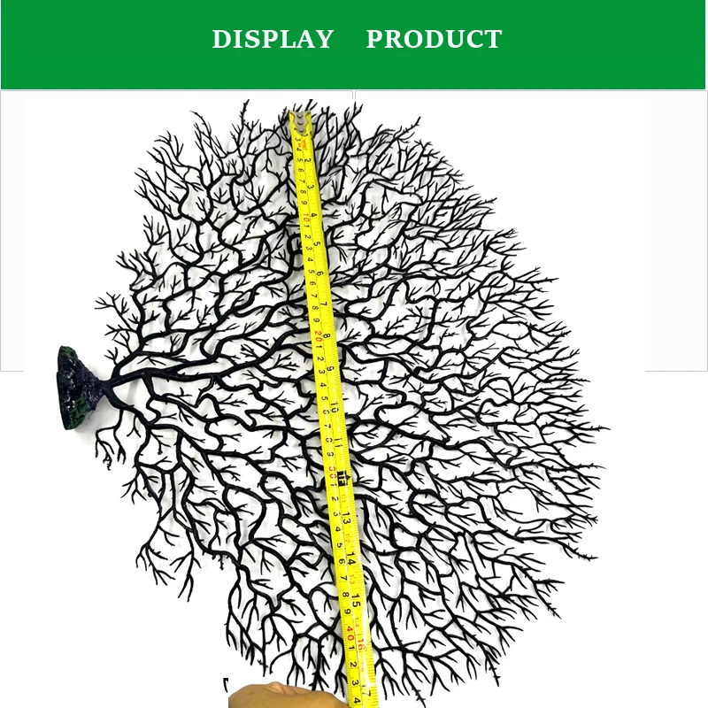 Plastic soft coral for Aquarium Underwater Fish Tank Garden Landscape DecorationFish tank decorated with coral seaweed