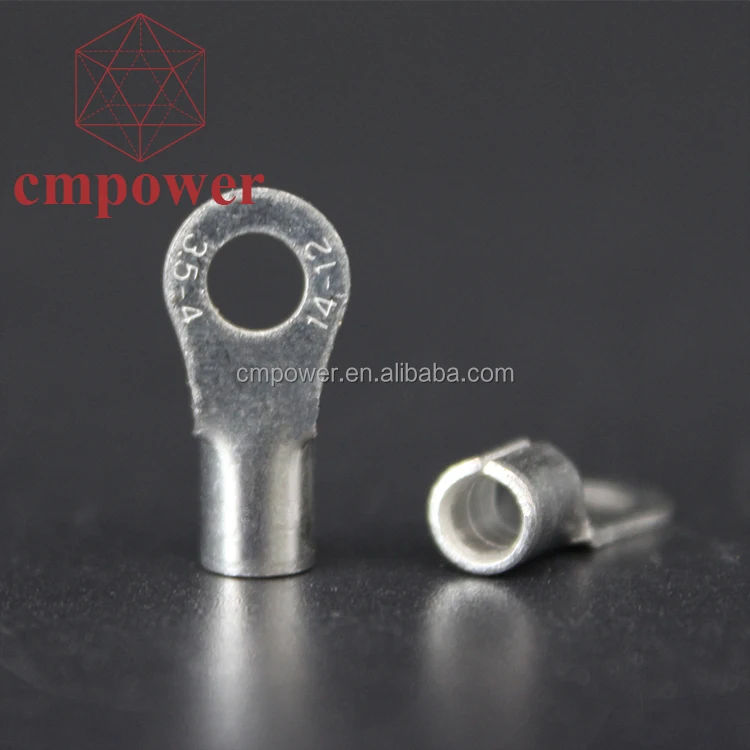 Оптовая торговля электрической терминал провода типов Луженая позолоченный медный кабель наконечники