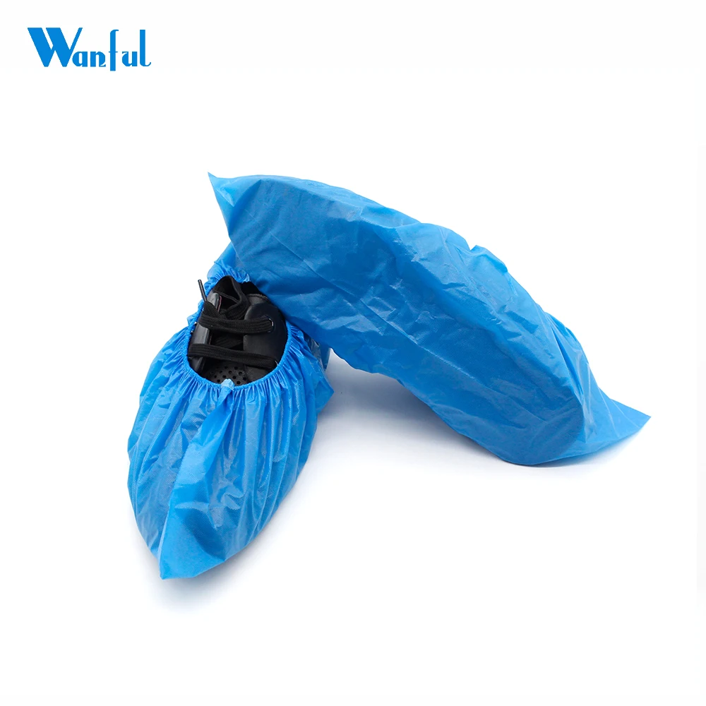 
 Одноразовая крышка ботинка PE, устранимая крышка ботинка CPE, устранимая Галоши из полиэстера  