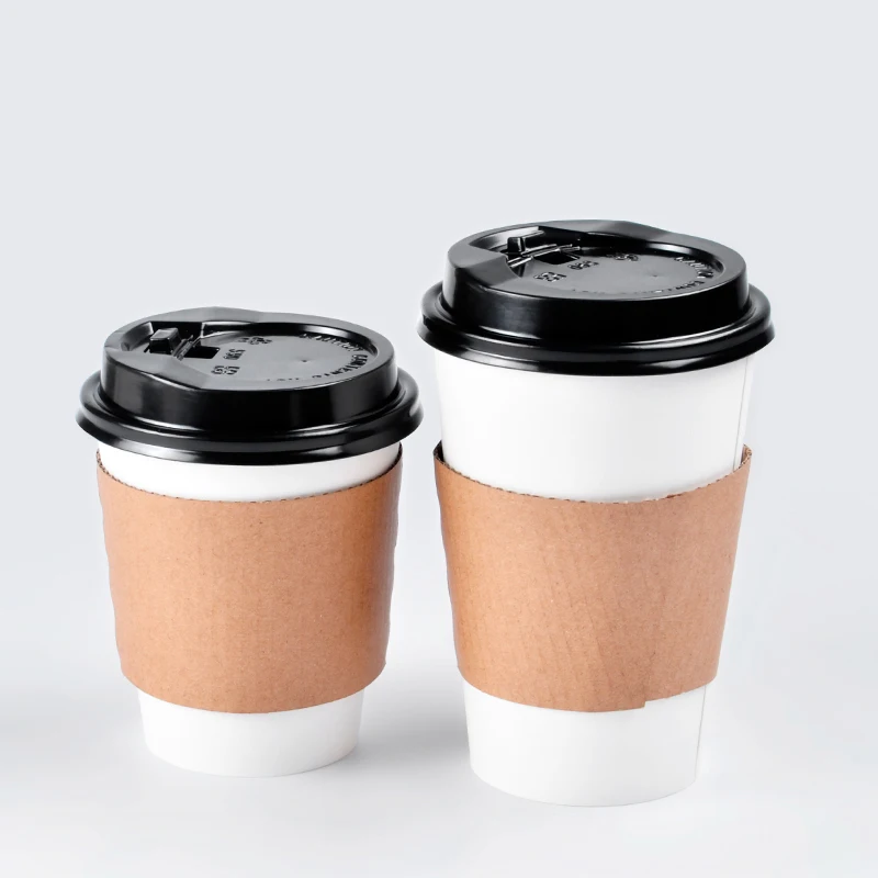 Guangzhou Hongkai corrugated cardboard paper coffee cup sleeves