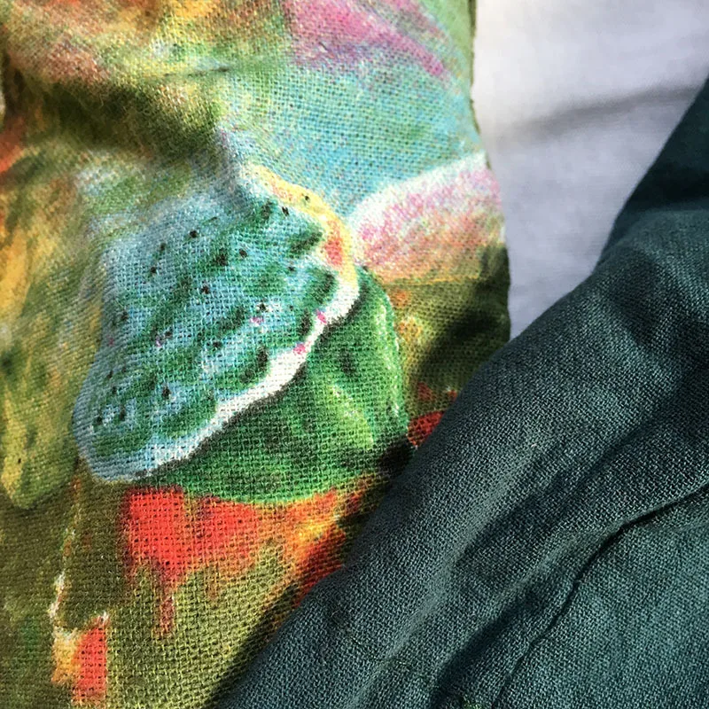  Летний детский костюм из чистого хлопка в стиле ретро